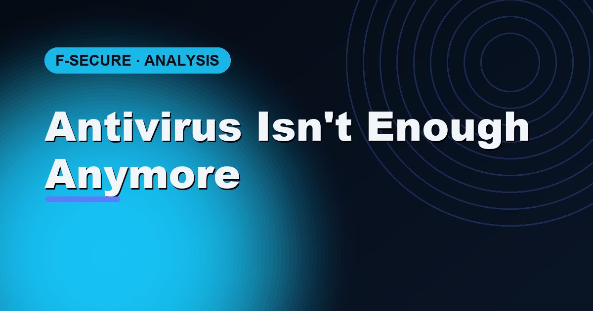 Why Antivirus Alone Isn't Enough in 2026 — and Why the Industry Is Pivoting to Scam Protection