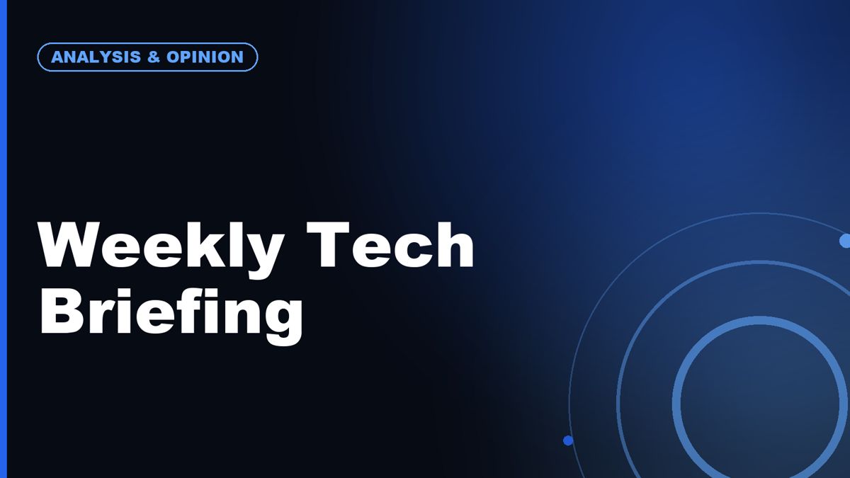 Weekly Tech Briefing: 10 Stories That Matter in AI, Chips, Cybersecurity, and Cloud