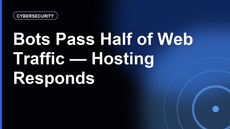 Kinsta Adds Free Bot Protection as Bots Pass Half of Web Traffic