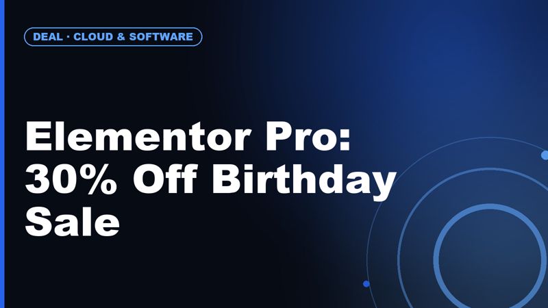 Elementor Pro Turns 10: Save Up to 30% in the Birthday Sale (Ends June 18)