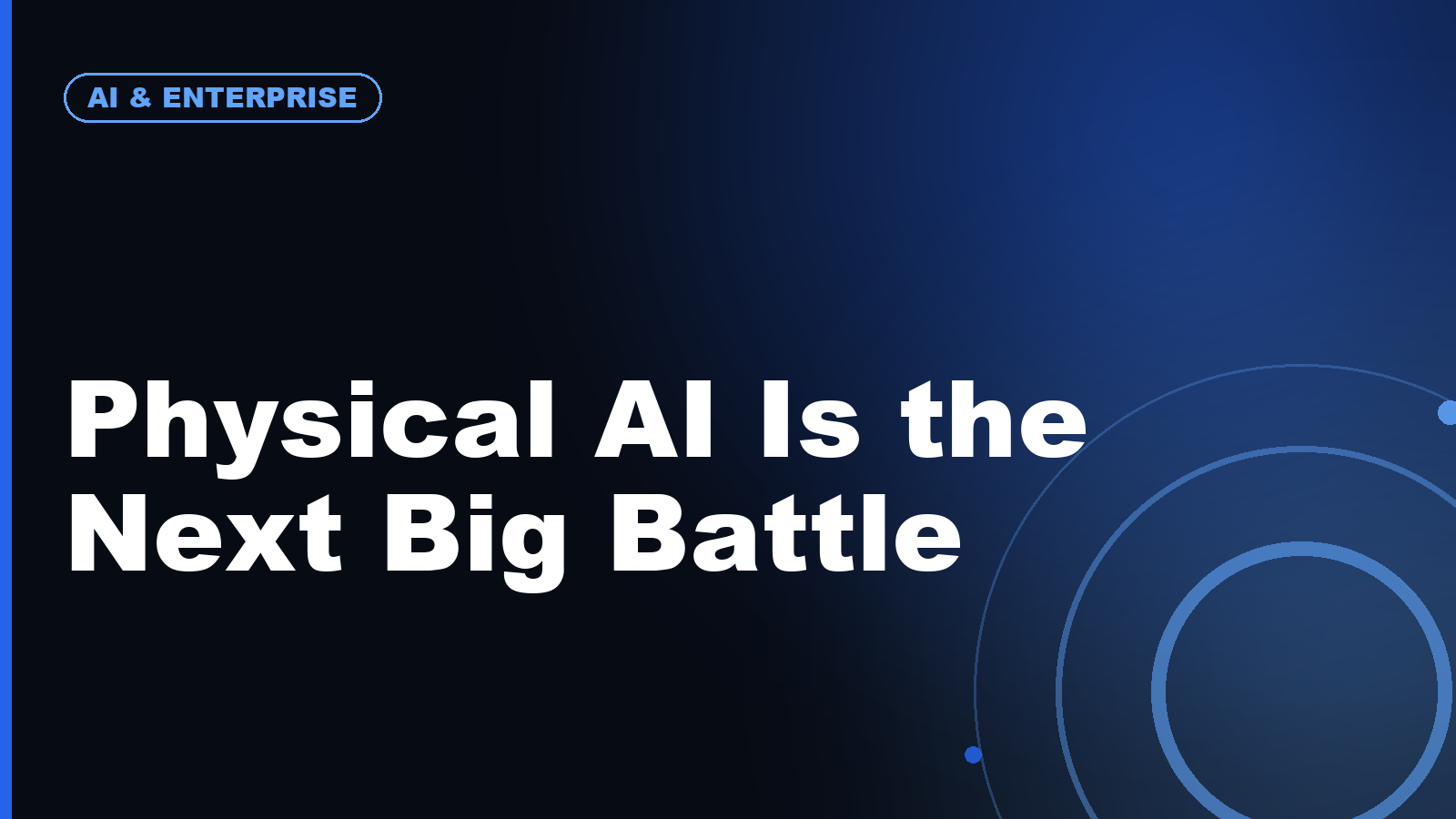 Physical AI Is the Next Big Tech Battle: Robotics, Warehouses, Defense, and Homes